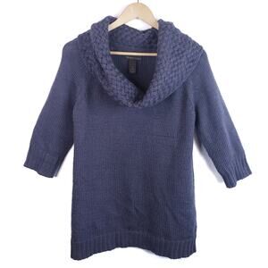 Fenn Wright Manson 3/4 Sleeve Cowl Neck Sweater L
